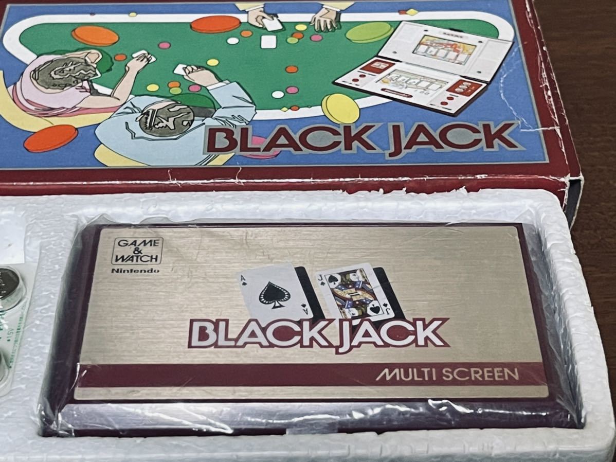 元箱付！Nintendo GAME&WATCH BJ-60 BLACK JACK/ ブラックジャック