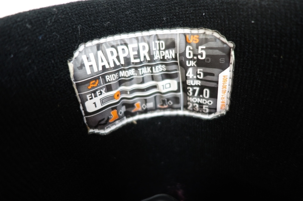 美品 RIDE HARPER LTD JAPAN BOA 24cm ダイヤル ☆美品☆ RIDE HARPER LTD