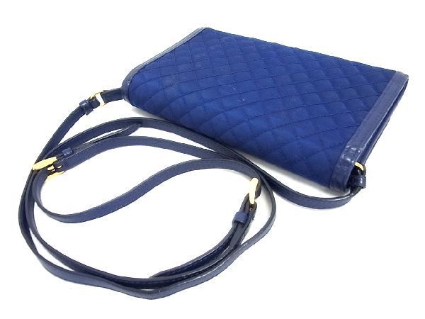 1円 PRADA プラダ 1M1437 テスートナイロン×レザー キルティング 2WAY ショルダーウォレット ミニバッグ 財布 ブルー系 AD3148Ck プラダ PRADA 1円 ブラック系 BG9904 NERO