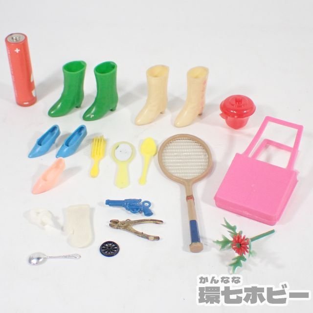  1Kg43 古い 着せ替え人形と共に出現/当時物 タミーちゃん ビンテージバービー リカちゃん 着せ替え人形 靴 小物 まとめ 現状品 送YP60(着せかえ人形)｜売買されたオークション情報、yahooの商品 その他