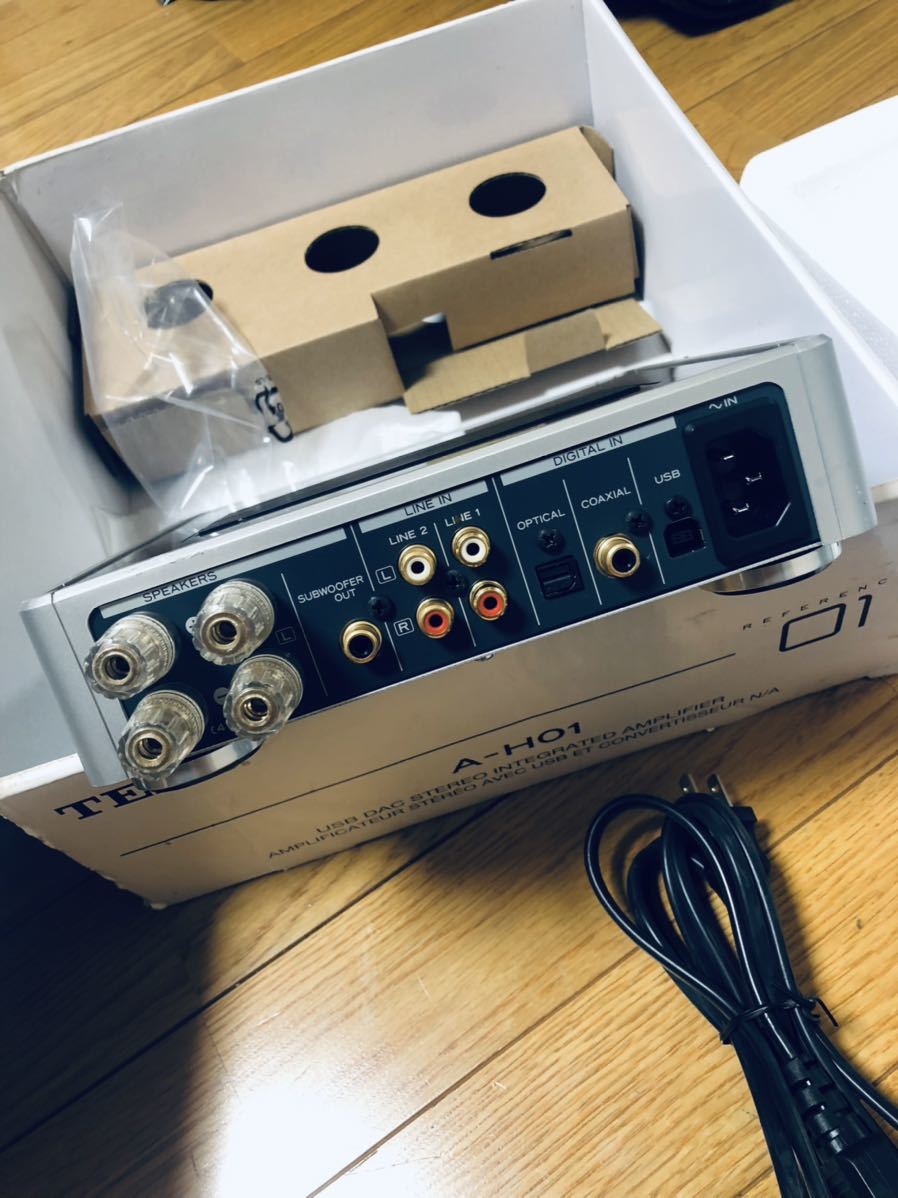 30％オフセール TEAC プリメインアンプ A-H01動作品(2011年製)