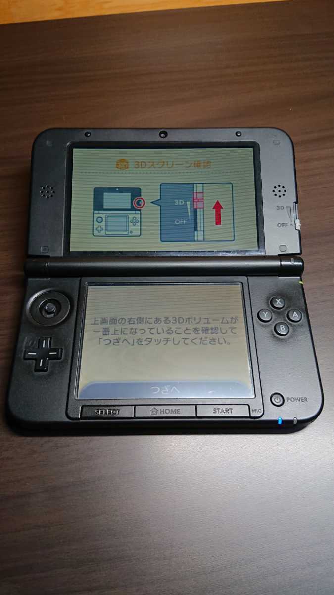 本体のみ】3DS LLブラック 動作確認/初期化済み（Nintendo 3DS LL  