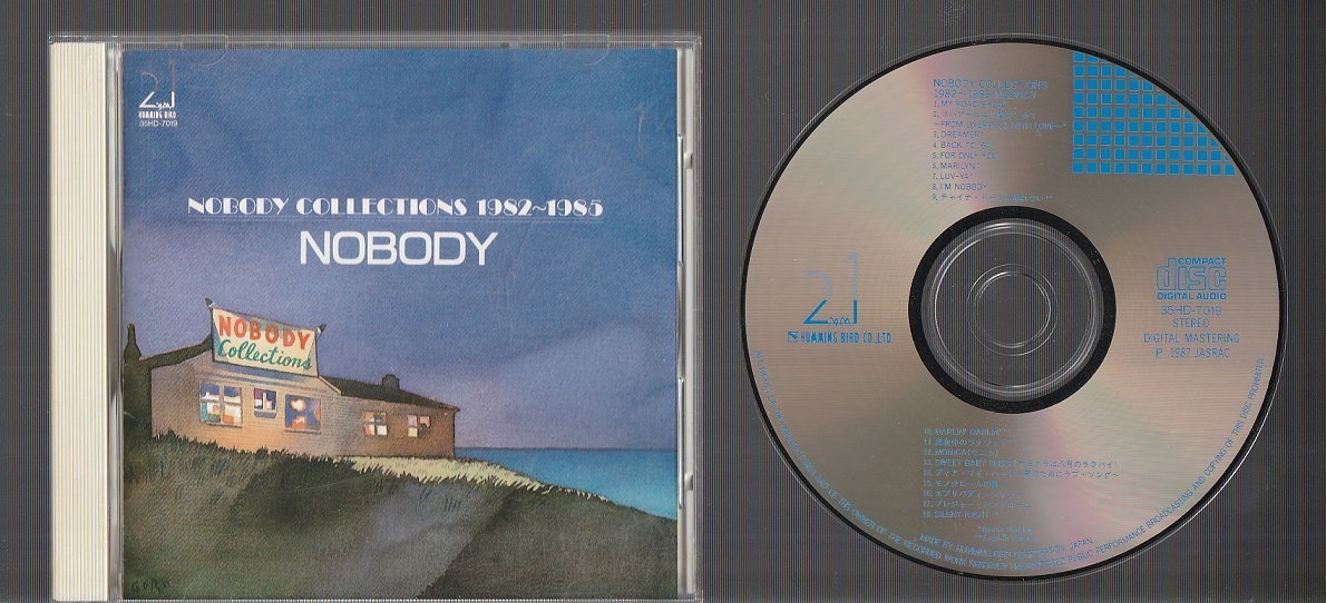 CD 【】NOBODY COLLECTIONS 1982?1985