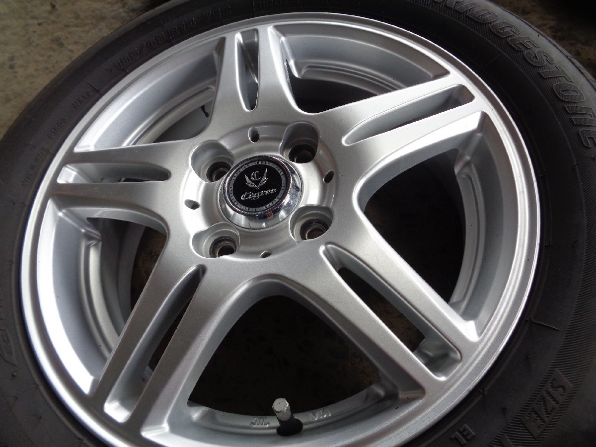 ブリヂストン 155⁄65R14 2020年製造 #25337 送料 夏タイヤ 155/65R14