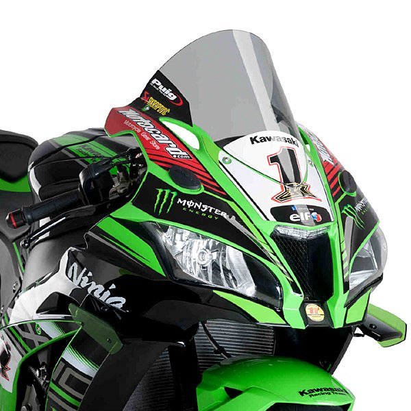 在庫あり Puig 9849H スクリーン Kawasaki ZX-10R (16-20) [スモーク