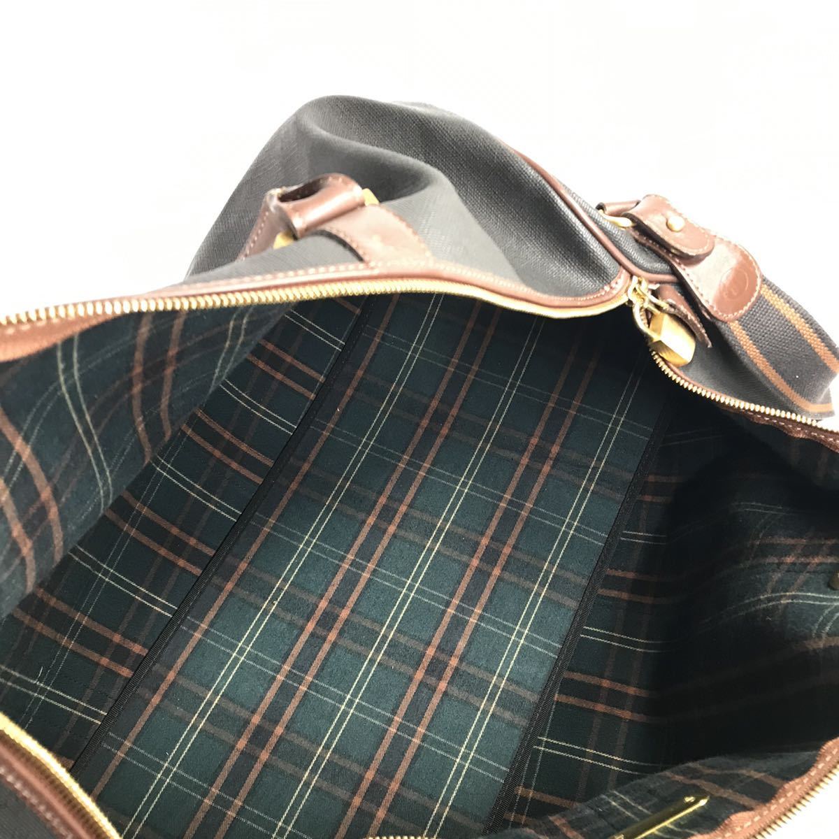 ダンヒル】本物 dunhill ボストンバッグ 2way ショルダーバッグ 