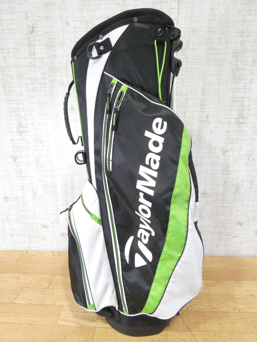即出荷 □TaylorMade テーラーメイド キャディバッグ スタンド式