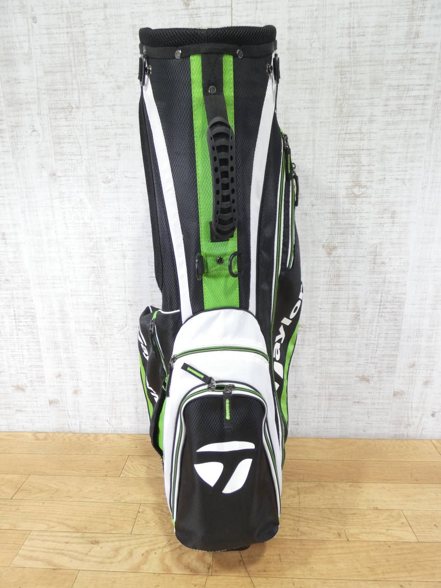 超大特価 □TaylorMade テーラーメイド キャディバッグ スタンド式