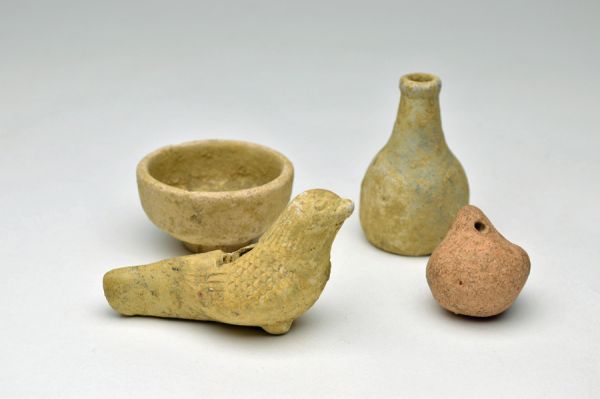 ★発掘奉納鳩土笛土鈴盃徳利★元岩清水八幡宮郷土玩具