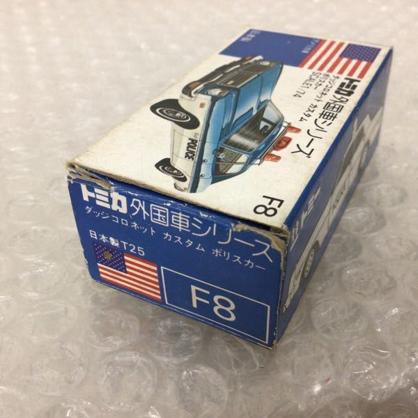トミカ 青箱 F8ダッジコロネットカスタムポリスカー トミカ 青箱 F8ダッジコロネットカスタムポリスカー
