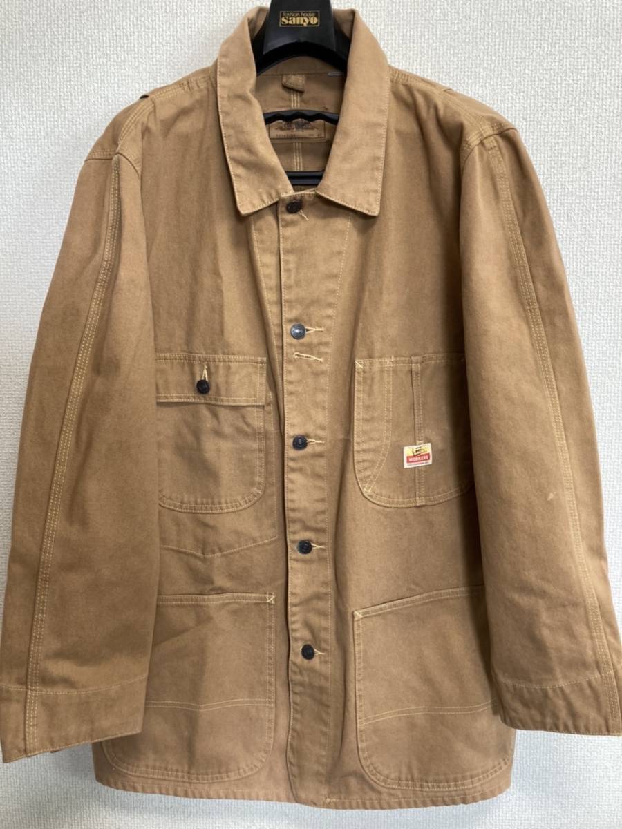 品質保証，大得価 レア Levi&lsquo;ｓリーバイス/７０７４２-３４/サイズ４０/９４年製 カバーオール/ワークジャケット イレギュラー/ヴィンテージ(その他)｜売買されたオークション情報、yahooの商品情報をアー 男性用
