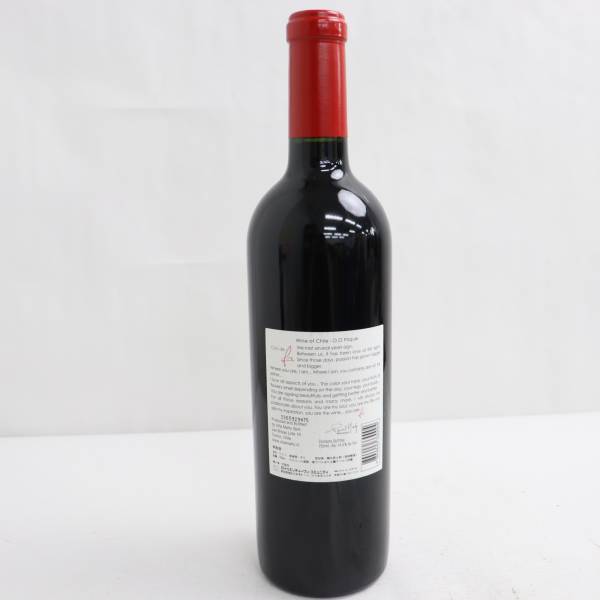 Clos de Fa（クロ デ ファ）2013 14.5％ 750ml T22I100037 チリ クロ