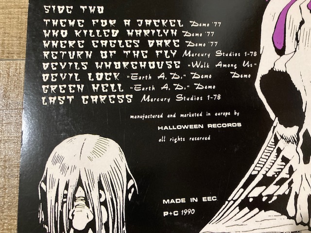 MISFITS - BEYOND EVIL 限定LP 貴重音源 punk hardcore ハードコア kbd