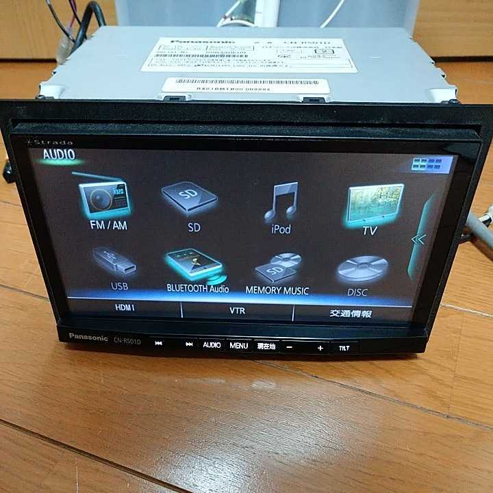 Panasonic CN-RS01D 2020年地図フルセグ Bluetooth □Panasonic/Strada CN-RS01D メモリーナビ フルセグ CD DVD Bluetooth