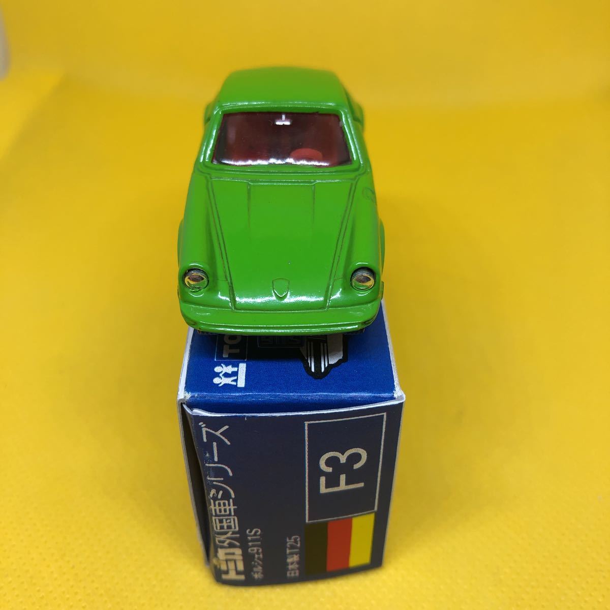 トミカ 日本製 青箱 F3 ポルシェ 911S 当時物 絶版 ③ トミカ 日本製