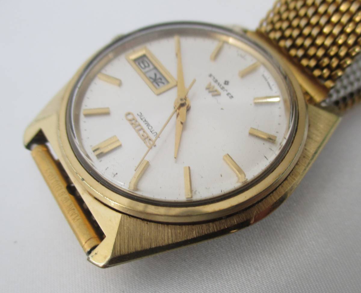 稼働品 SEIKO セイコー LM ロードマチック 23石 5606-7000 国鉄 記念品 