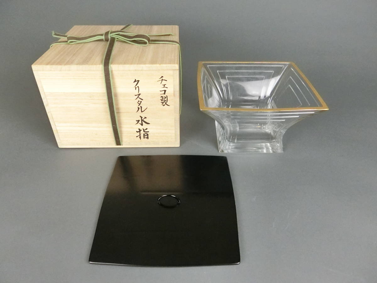 水指 | 2026年最新Yahoo!オークション 茶道具 ガラス -ガラス水指の