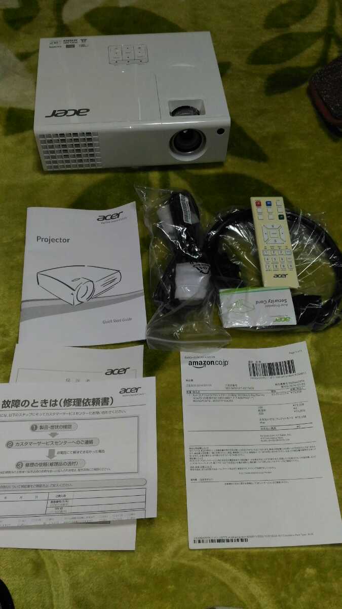 acer H6510BD プロジェクター 2014年購入中古 Acer H6510BD DLP Specs