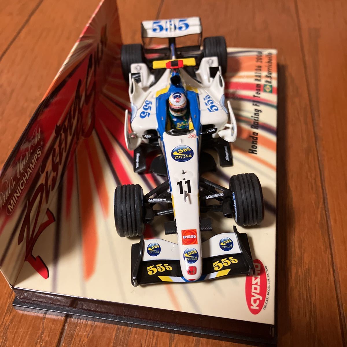 ミニチャンプス F1 ホンダレーシングRA106 J.バトン '06年 日本GP