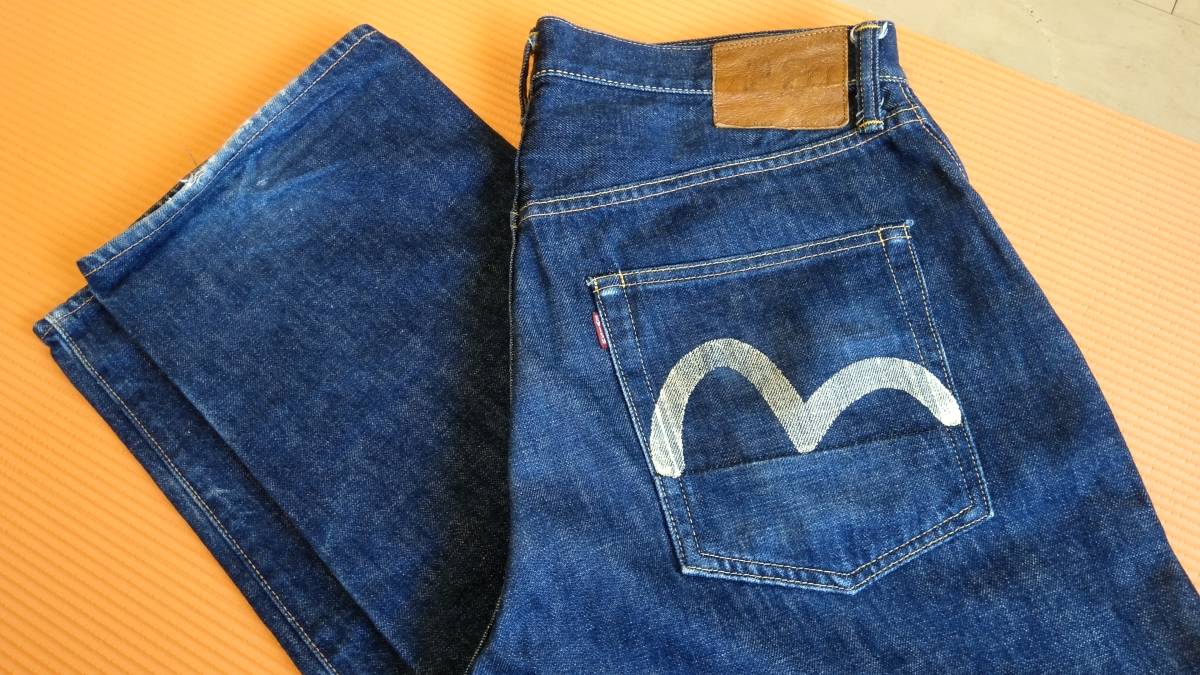 新品タグ付・激レア】EVISU エヴィス No.3 デニム36×34 カモメ | ヤマダ