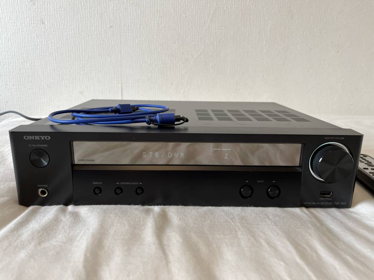 1円スタート NR-365 ONKYOオンキョー NR-365 5.1chサラウンドAVアンプ