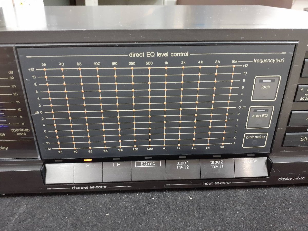 △2617 現状品 オーディオ機器 グラフィックイコライザー Technics SH