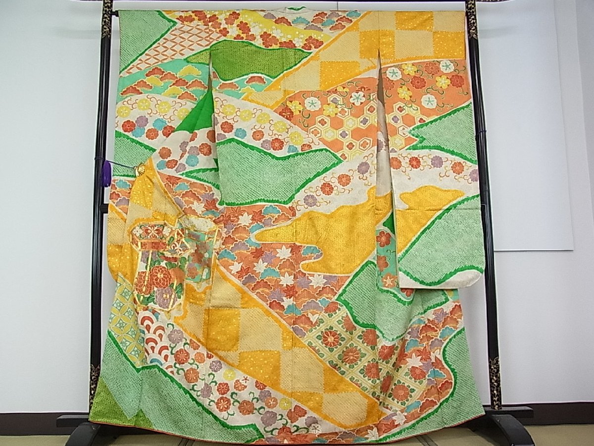 駒刺繍 金彩 正絹 逸品 平和屋着物○豪華振袖 平和屋着物□豪華