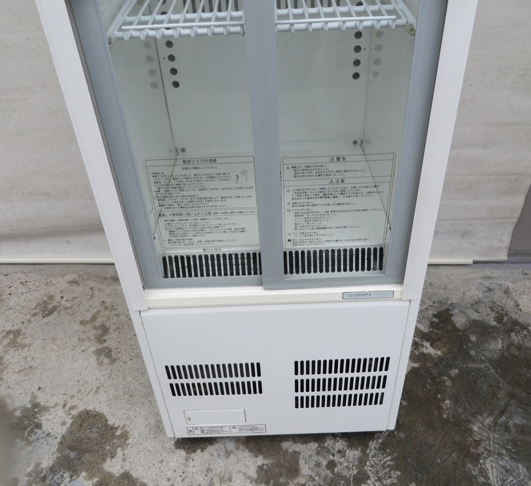 Z-2157□奈良発！SANYO サンヨー 131L冷蔵ショーケース SMR-S75A 2008