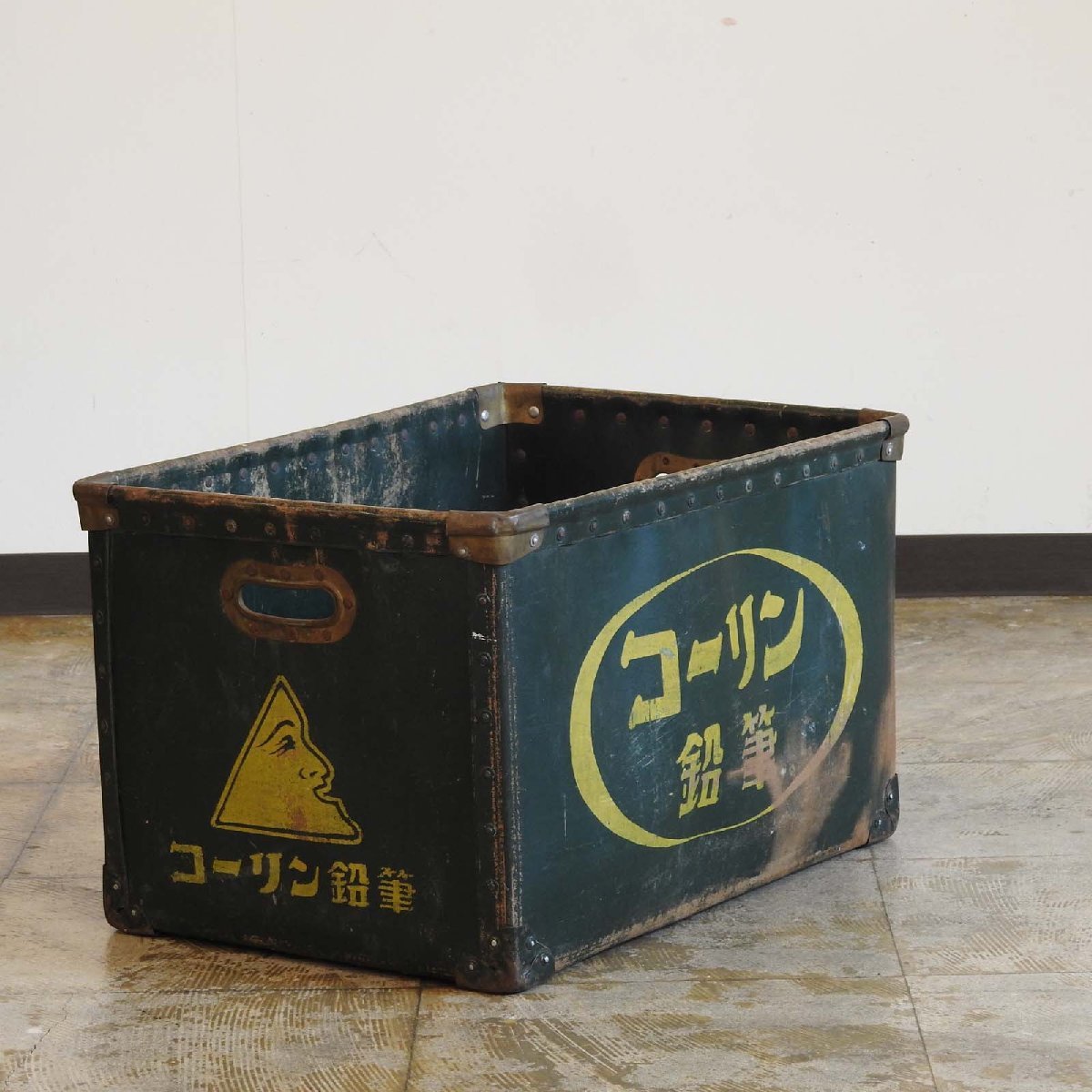 昭和レトロ コーリン鉛筆 ボテ箱 / ノベルティ 看板 旧車 カブ バイク