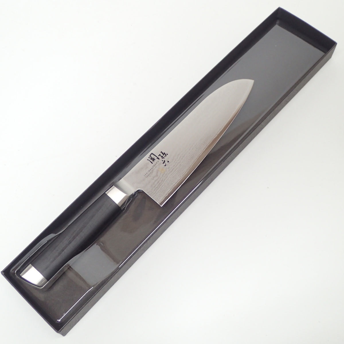 【100%新品，2026】 CC962 貝印 KAI ダマスカス 関孫六 三徳包丁165mm(牛刀)｜売買されたオークション情報、yahooの商品情報をアーカイブ公開 - オークファン 包丁
