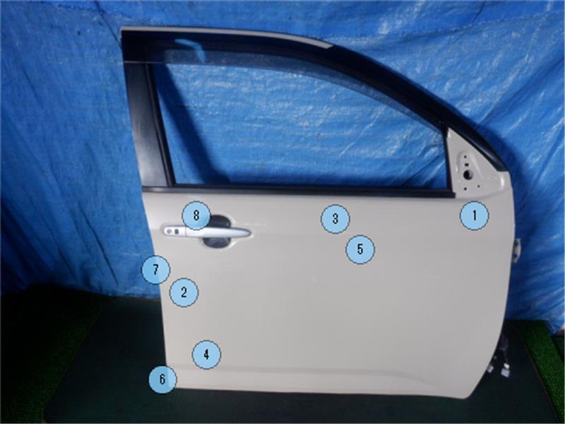 ビスタ ZZV50 右 ドア ミラー 87910-32620-A1 2GZ - ビスタアルデオ SP336298 TO1321321 Manual Pearl)