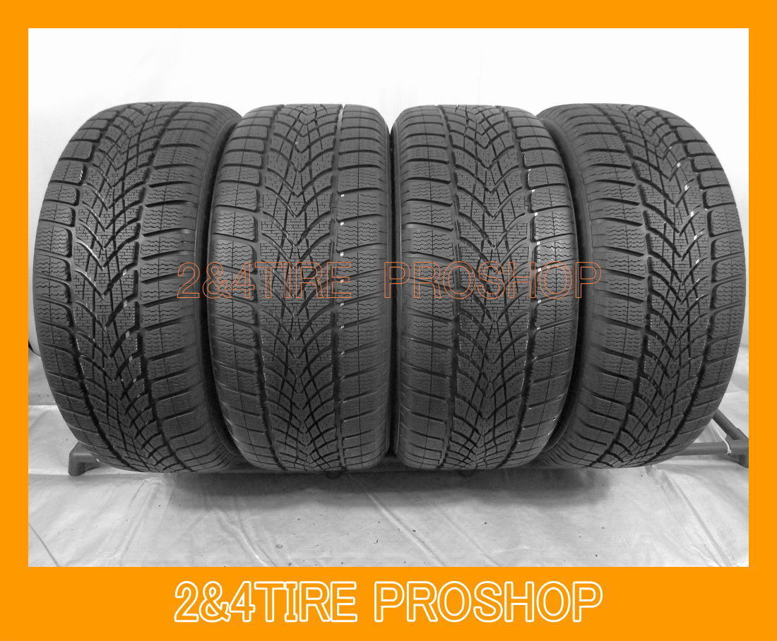★超バリ山 スタッドレスタイヤ★ダンロップ SP WINTER SPORT 4D N0 235/55R19 - 255/50R19 4本[N352]