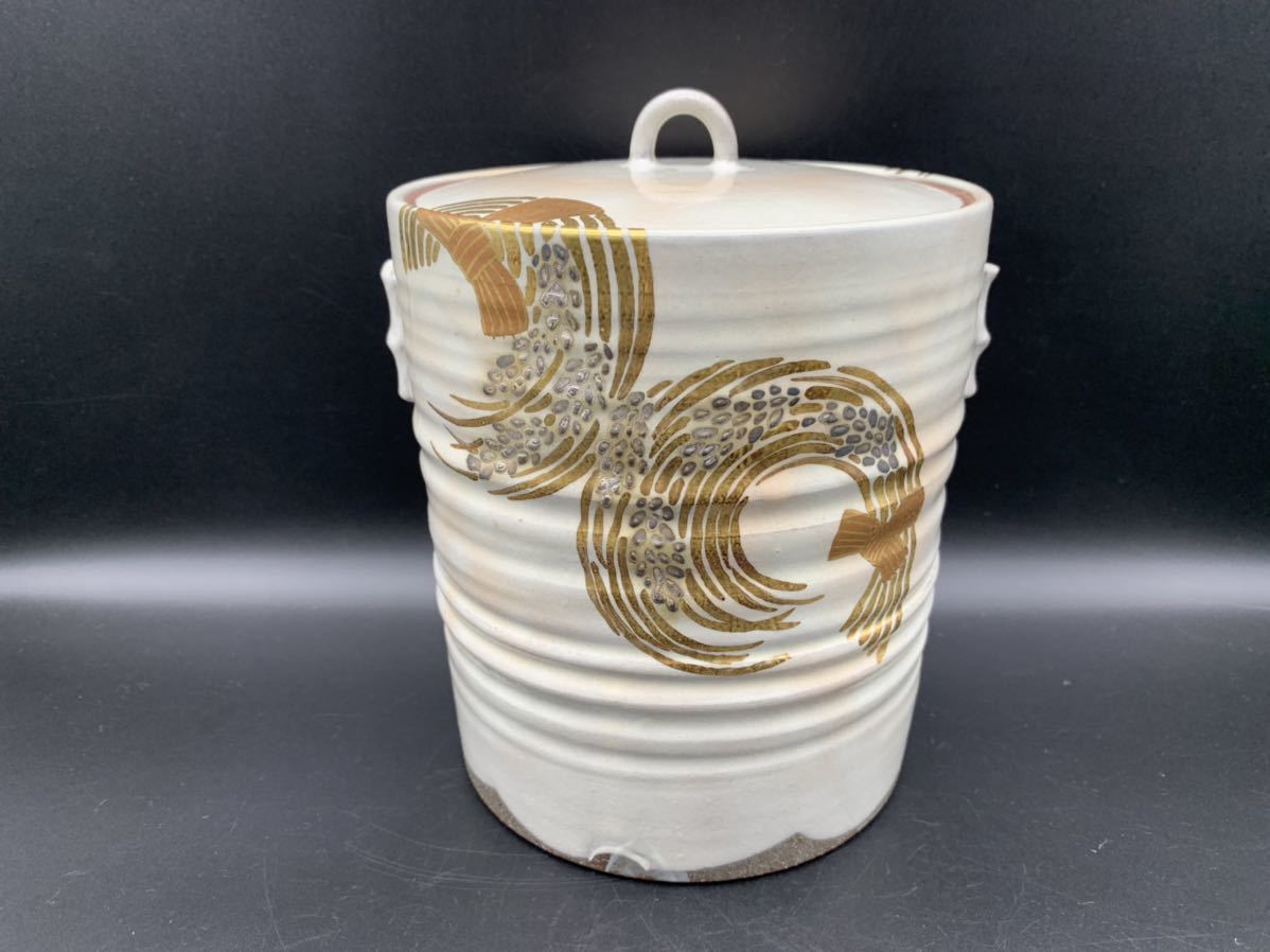 備前焼 山麓窯 耳付水指 銘入 茶道具 侘び寂び 共箱 良品 - メルカリ