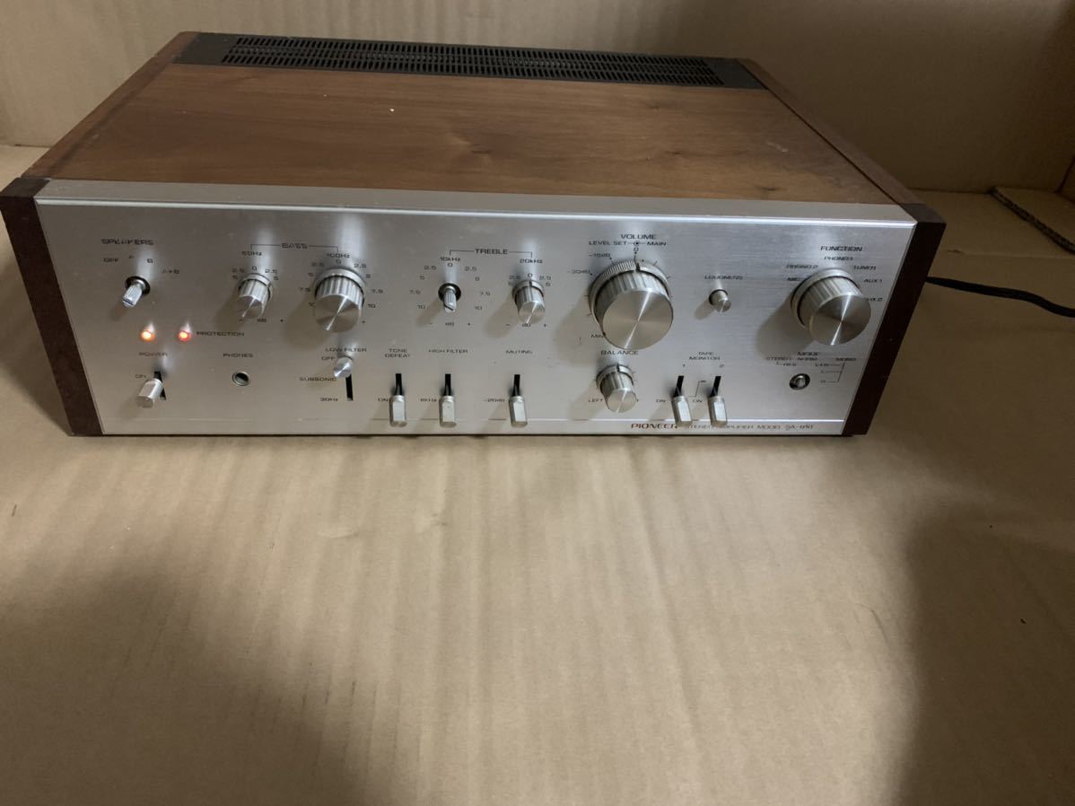 Pioneer パイオニア プリメインアンプ SA-810 通電確認済　売り切り プリメインアンプ SA-810 Pioneer パイオニア 【公式通販】