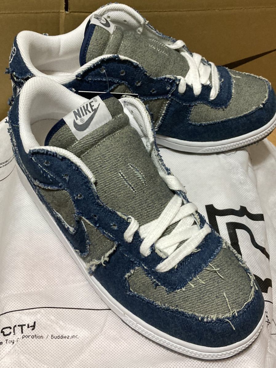 デッド NIKE ZOOM TERMINATOR LOW MEDICOM TOY DENIM ナイキ ズーム 