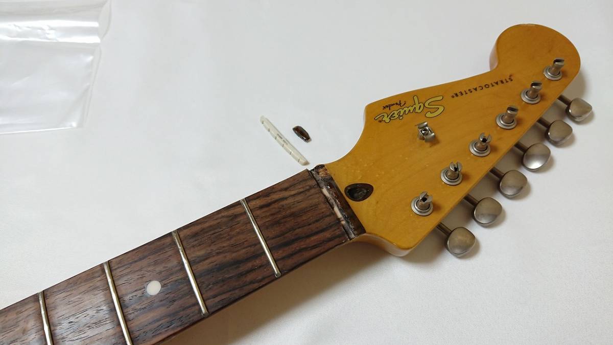 ジャンク Squier CLASSIC VIBE '60S リバースヘッドネック