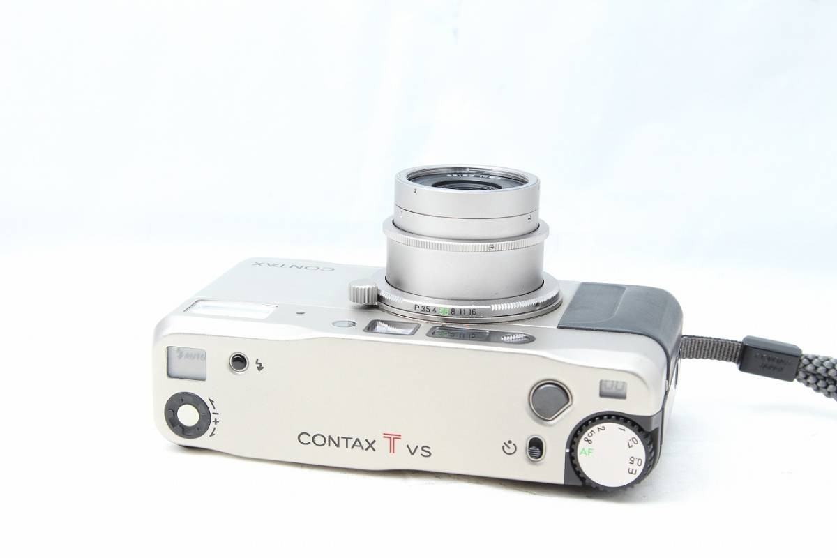 動作好調☆CONTAX TVS コンパクトフィルムカメラ Carl Zeiss Vario