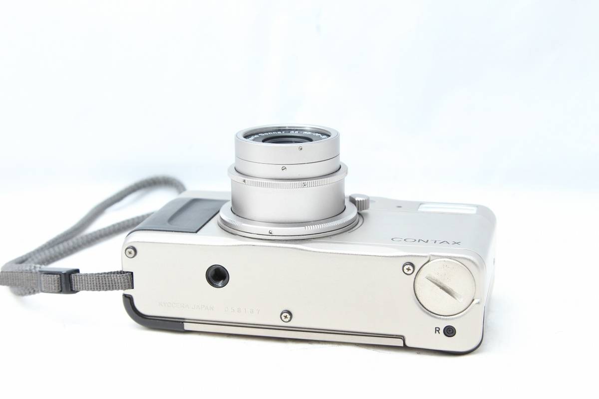 動作好調☆CONTAX TVS コンパクトフィルムカメラ Carl Zeiss Vario