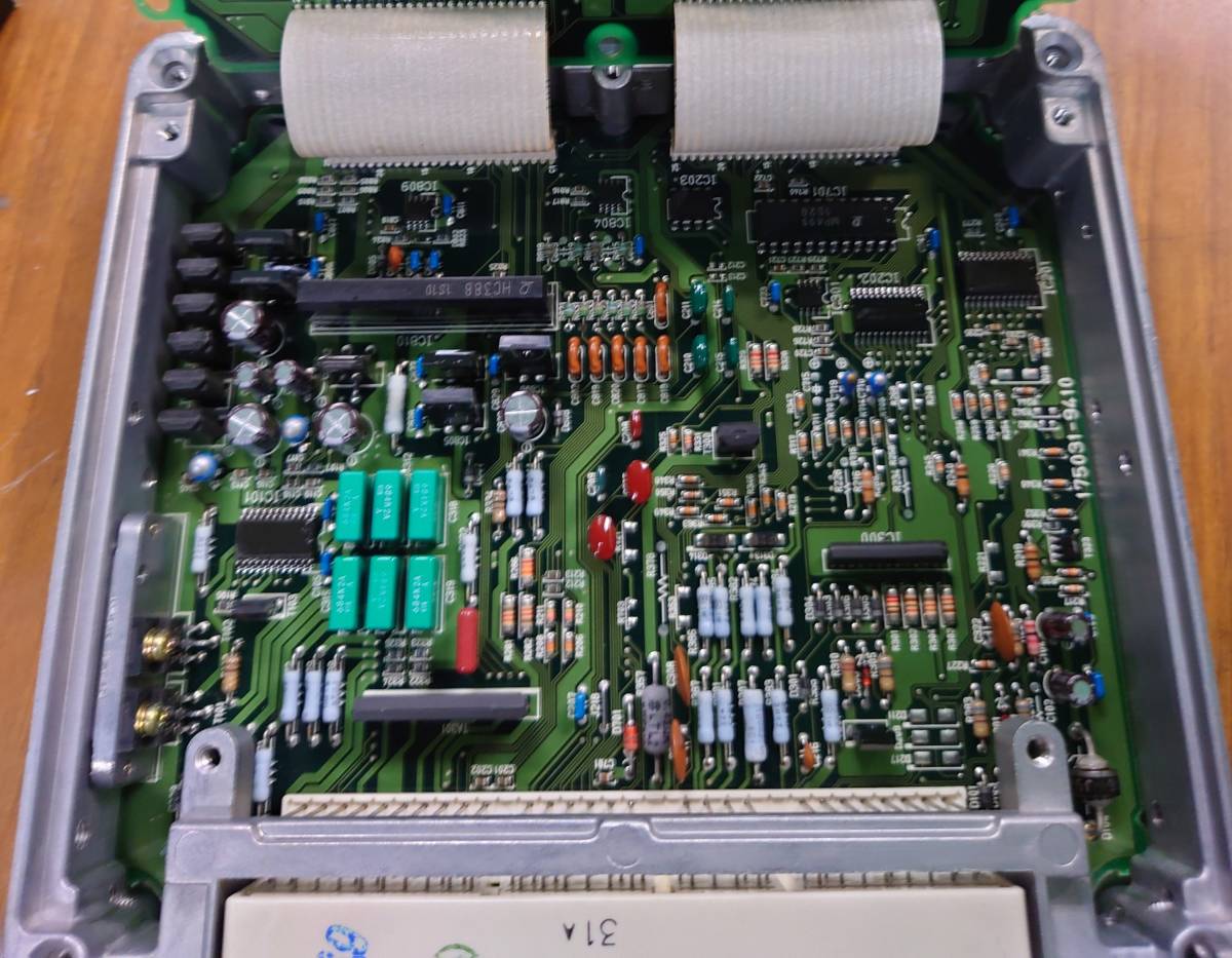 JZX100 ECU 前期 1JZ-GTE　チェイサー・マークⅡ・クレスタ　AT用 1JZ-GTE JZX100 チェイサー ルラーンG AT改ＭＴ用 パワステ