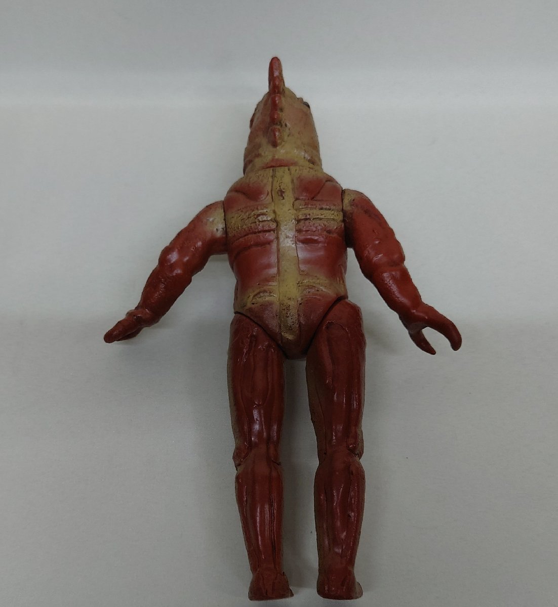現状渡し品】 旧バンダイ シルバー仮面 ピューマ星人 ソフビ 現状品
