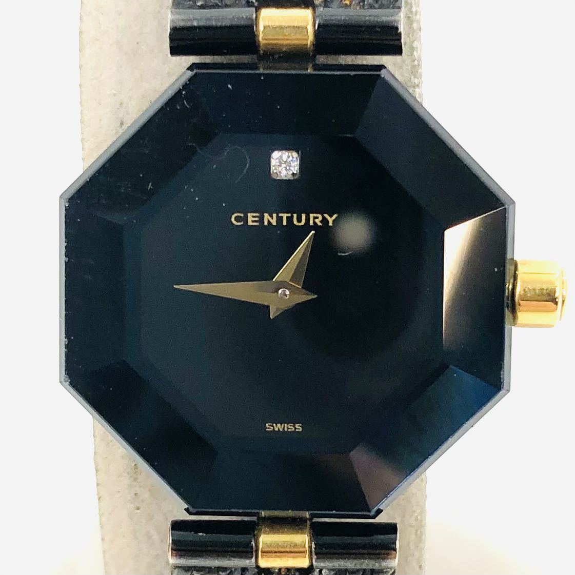 センチュリー CENTURY タイム ジェム レディース 腕時計 シルバー 文字