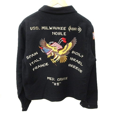 ヴィンテージ VINTAGE 80S スーベニア ジャケット U.S.NAVY ベトジャン