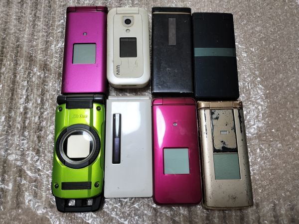 携帯電話 ガラケー スマホ ジャンク 動作未確認 40台 O ガラケー