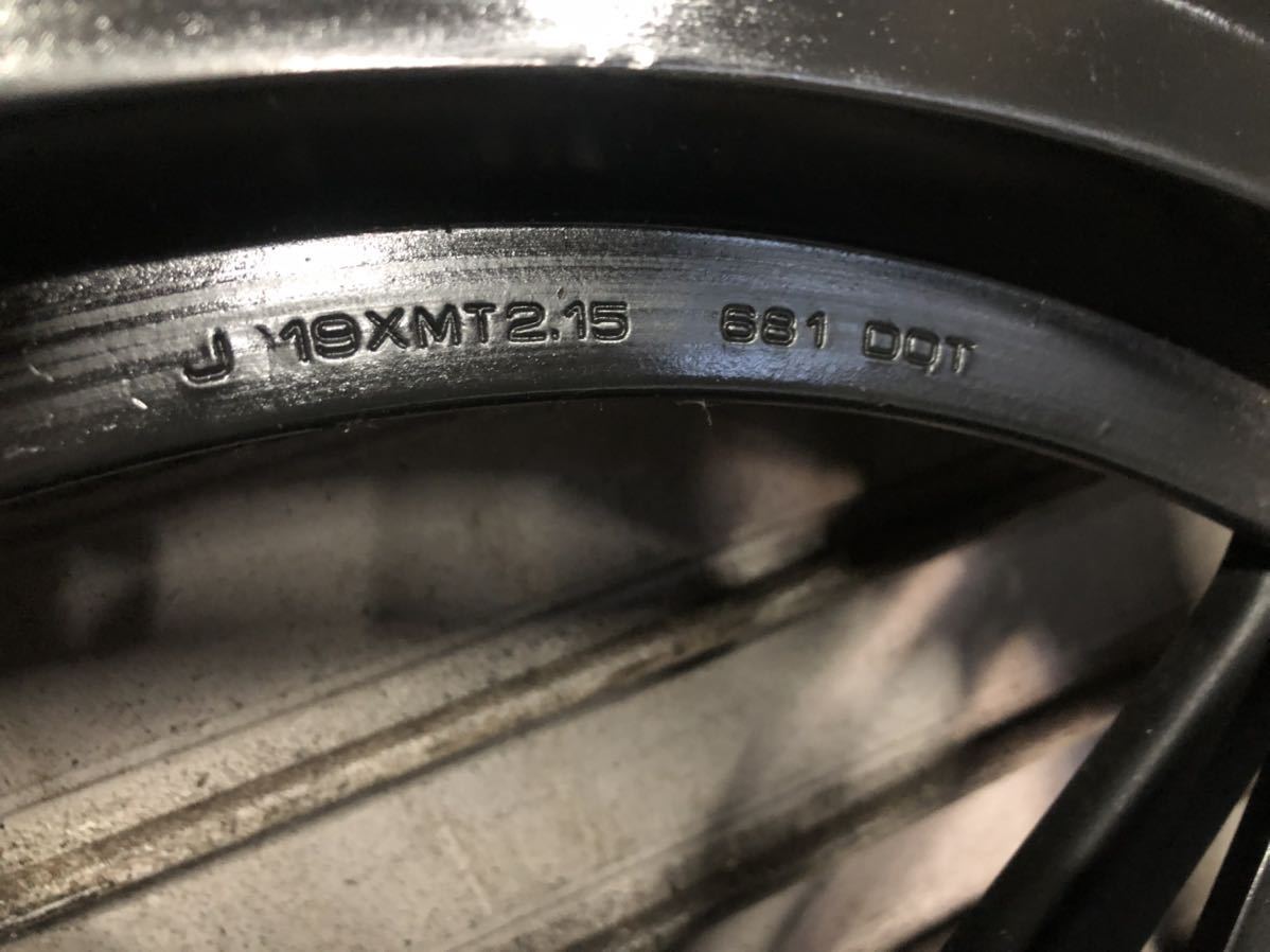 極上 確実実働 CB400N CB400T 裏コムスター フロントホイール ダブル