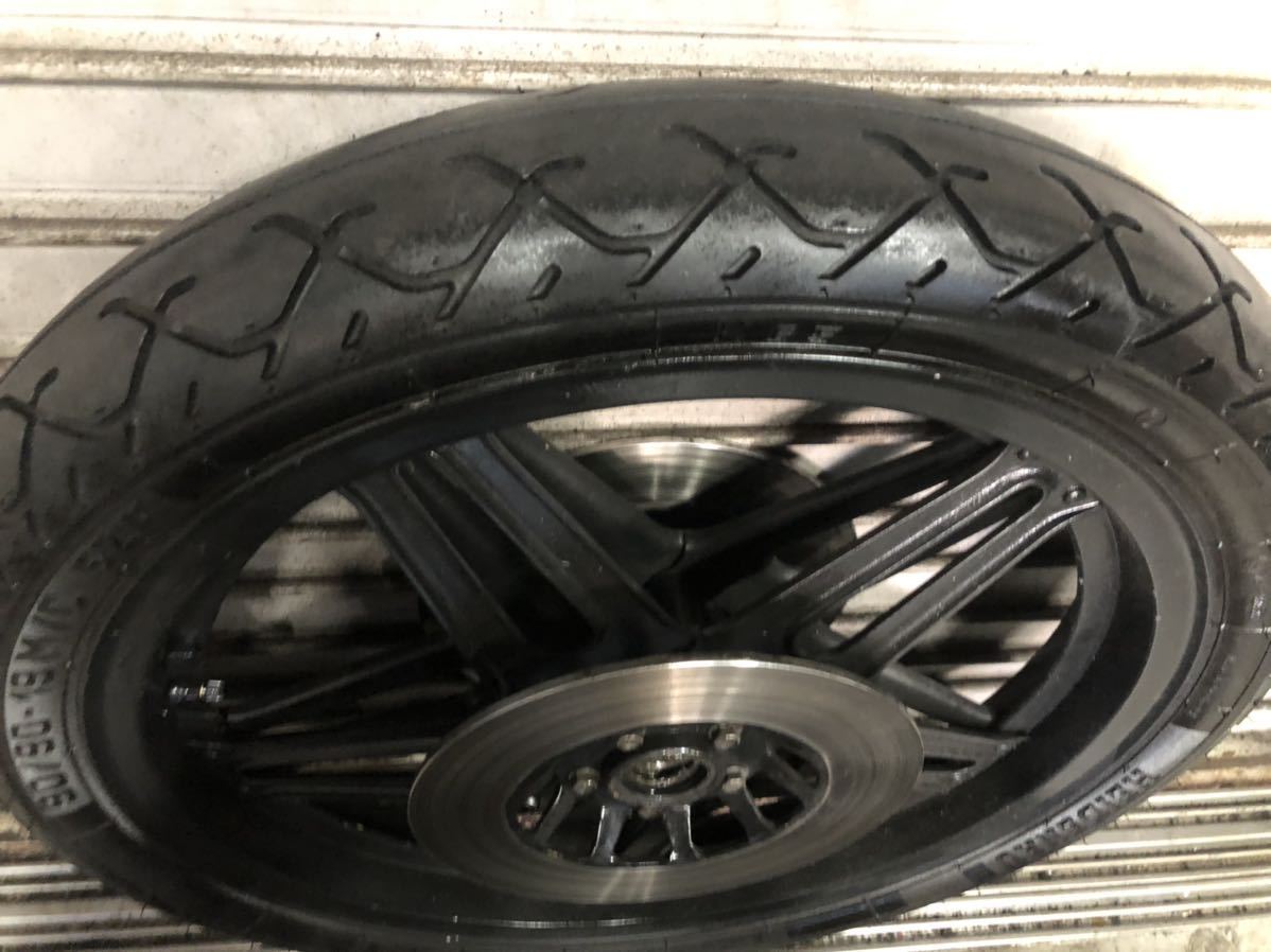 極上 確実実働 CB400N CB400T 裏コムスター フロントホイール ダブル