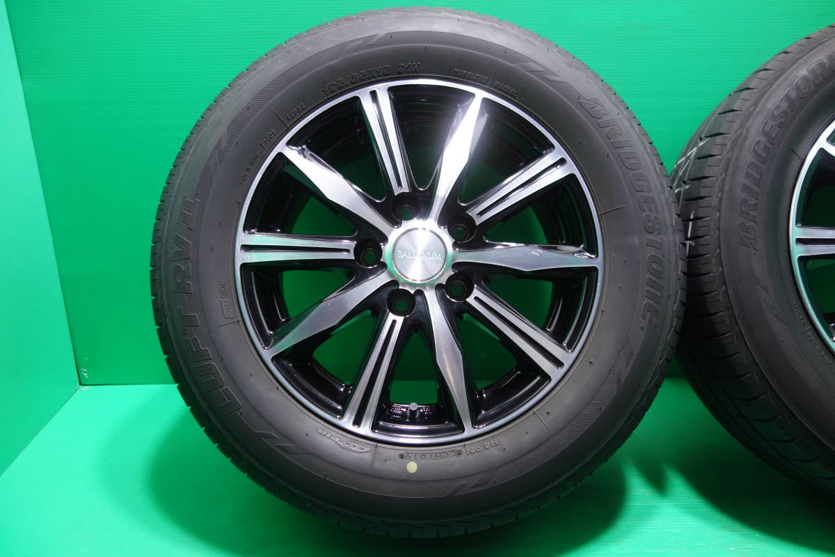 H1846-19 送料無料 195/65R15 夏タイヤ 4本セット ブリヂストン LUFT 