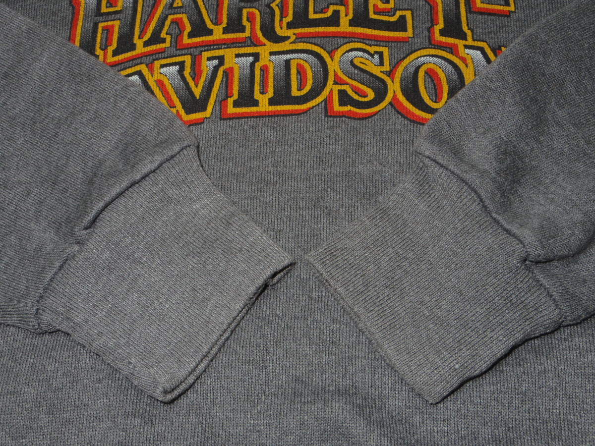 80s USA製□HARLEY DAVIDSON ハーレーダビッドソン□ロゴプリント 