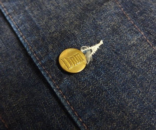 ORIZZONTIタグ 旧ドゥニーム DENIME Dnm DNM-J デニム カバーオール