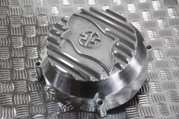 美品 KH250 KH400 250SS ポイントカバー ジェネレーターカバー