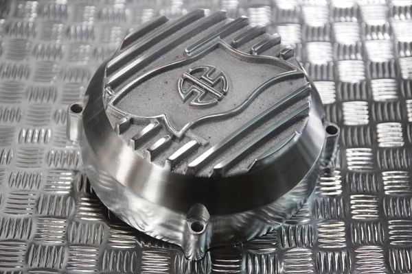 美品 KH250 KH400 250SS ポイントカバー ジェネレーターカバー